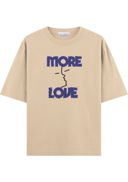 More Love Oversize T-Shirt (Ekstra! Bol Kesim)