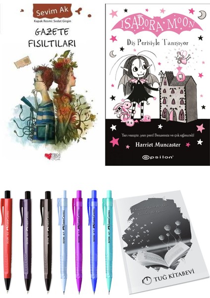 Isadora Moon 13 Diş Perisiyle Tanışıyor ve Gazete Fısıltıları 2'li Set - Kalem