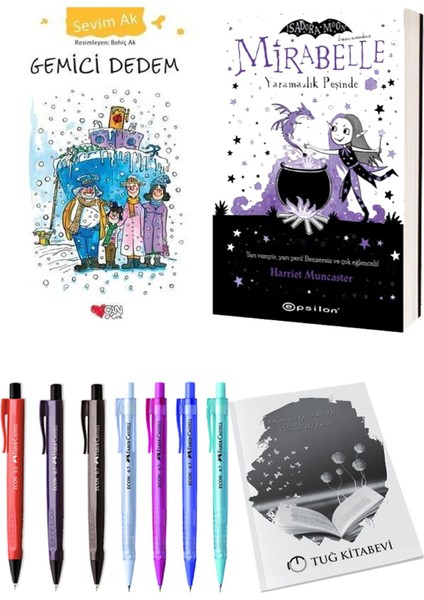 Mirabelle 1 Yaramazlık Peşinde ve Gemici Dedem 2'li Set - Kalem