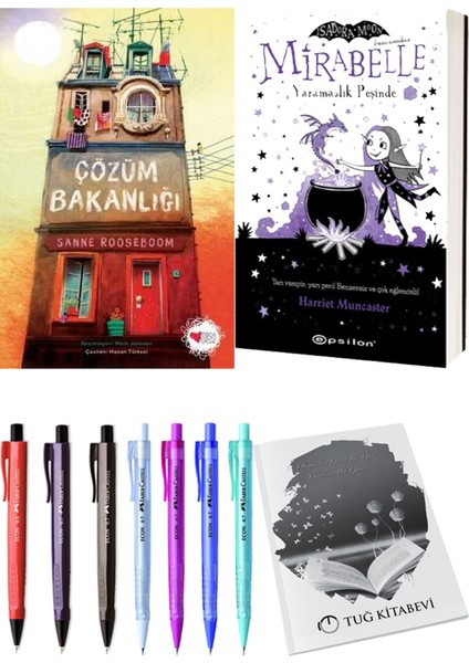 Mirabelle 1 Yaramazlık Peşinde ve Çözüm Bakanlığı 2'li Set - Kalem