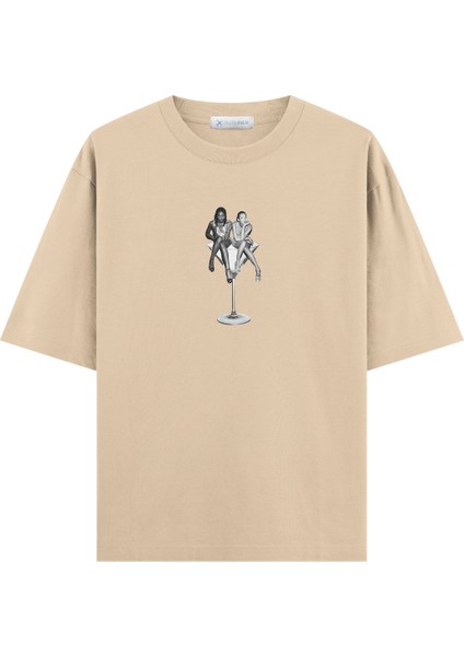 Kate & Naomi Oversize T-Shirt (Ekstra! Bol Kesim)