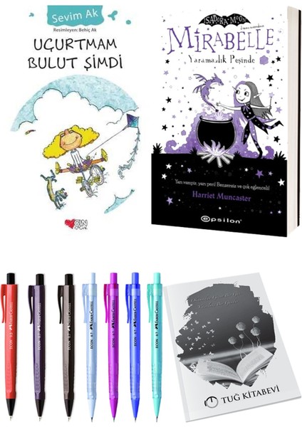 Mirabelle 1 Yaramazlık Peşinde ve Uçurtmam Bulut Şimdi 2'li Set - Kalem