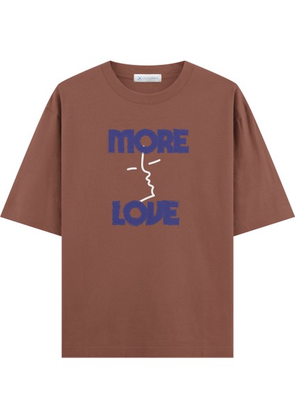 More Love Oversize T-Shirt (Ekstra! Bol Kesim)
