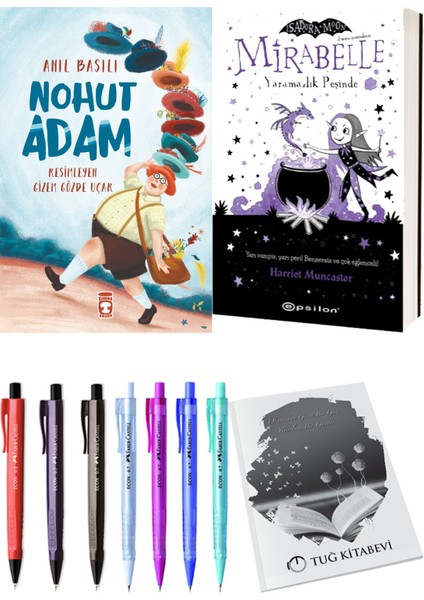 Mirabelle 1 Yaramazlık Peşinde ve Nohut Adam 2'li Set - Kalem