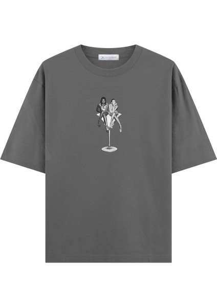 Kate & Naomi Oversize T-Shirt (Ekstra! Bol Kesim)