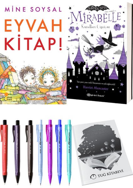 Mirabelle 2 Kuralları Çiğniyor ve Eyvah Kitap! 2'li Set - Kalem