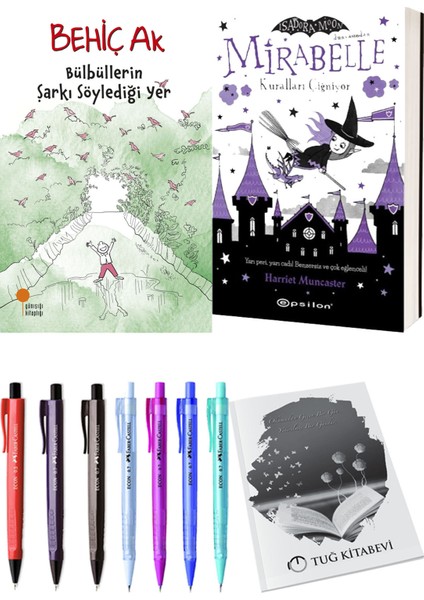 Mirabelle 2 Kuralları Çiğniyor ve Bülbüllerin Şarkı Söylediği Yer 2'li Set - Kalem