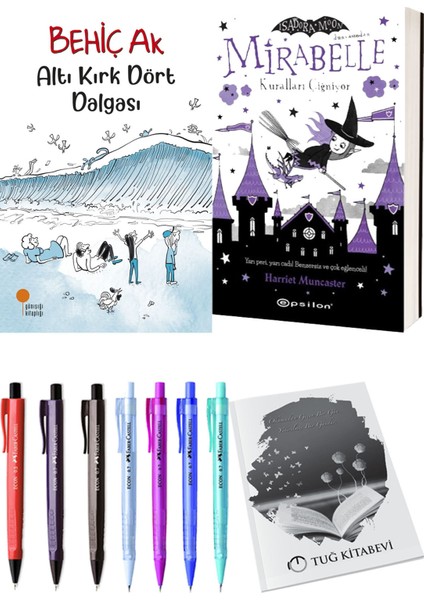 Mirabelle 2 Kuralları Çiğniyor ve Altı Kırk Dört Dalgası 2'li Set - Kalem