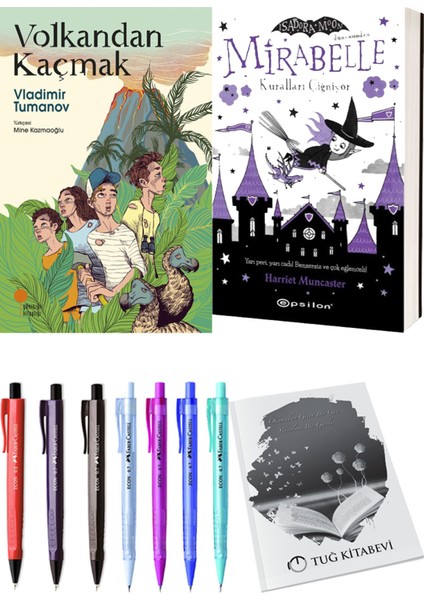 Mirabelle 2 Kuralları Çiğniyor ve Volkandan Kaçmak 2'li Set - Kalem