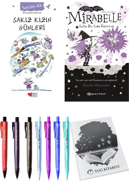 Mirabelle 3 Kötü Bir Gün Geçiriyor ve Sakız Kızın Günleri 2'li Set - Kalem