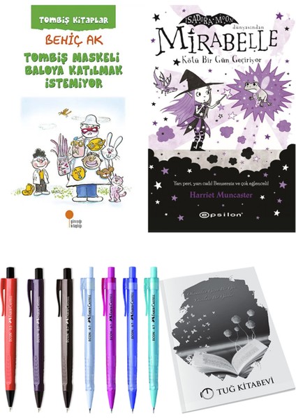 Mirabelle 3 Kötü Bir Gün Geçiriyor ve Tombiş Maskeli Baloya Katılmak İstemiyor 2'li Set - Kalem