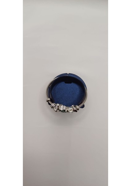 316 Lpaslanmaz Çelik Zümrüt Yeşil Deniz Kızı -Summer -Çiçek Çarmlı Pandora Bileklik