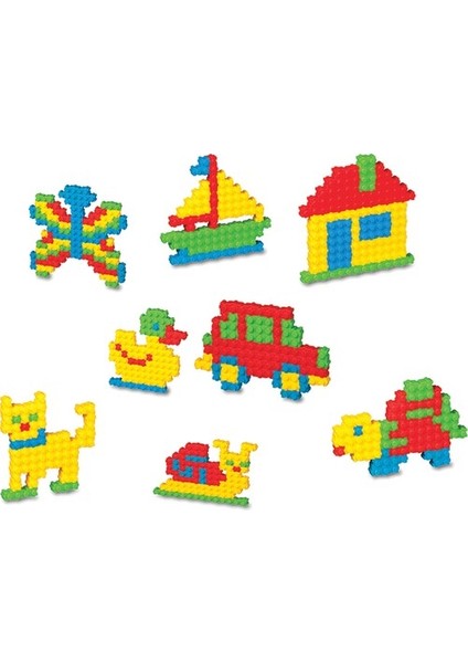 Tiktak 500 Parça eğitici oyuncak yapı blok