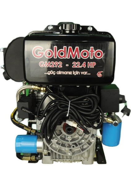 GM292F-J1 Dizel Motor 22.4 Hp Marşlı Krank Mili Kamalı