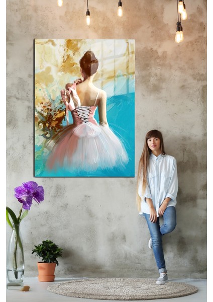Creative Fashion 3d Dekoratif Baskı Cam Tablo 01 indirimleri