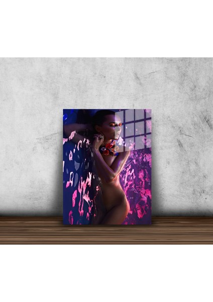 Creative Fashion 3d Dekoratif Baskı Cam Tablo 01 fırsatları