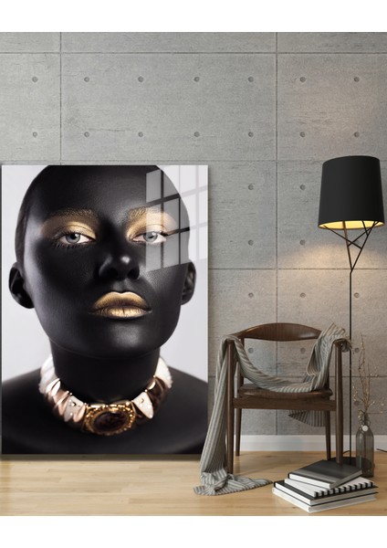 Creative Fashion 3d Dekoratif Baskı Cam Tablo 01 modelleri