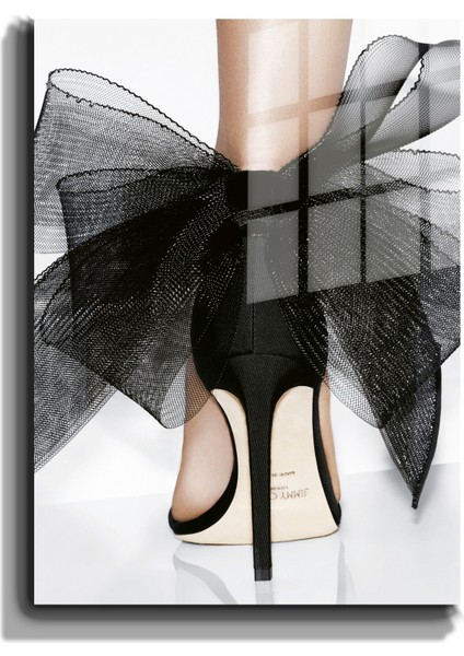 Creative Fashion 3d Dekoratif Baskı Cam Tablo 01