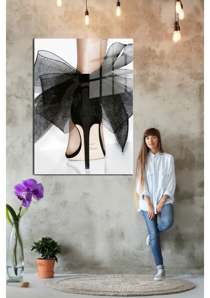 Creative Fashion 3d Dekoratif Baskı Cam Tablo 01 indirimleri