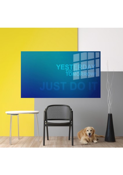 Motivasyon Cam Tablo, Kaligrafi, 3D Dekoratif Baskı indirimleri