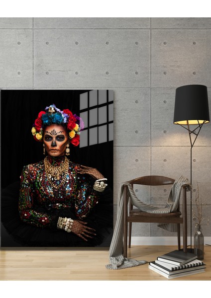 Creative Fashion 3d Dekoratif Baskı Cam Tablo 01 modelleri