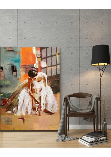 Creative Fashion 3d Dekoratif Baskı Cam Tablo 01