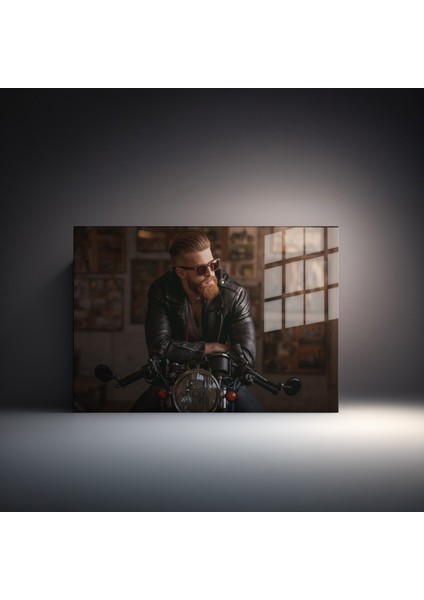 Creative Fashion 3d Dekoratif Baskı Yatay Cam Tablo 01 indirimleri