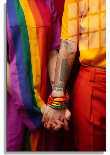 Popart Digital Sanatlar,3d Dekoratif Baskı Cam Tablo 2999