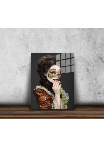Creative Fashion 3d Dekoratif Baskı Cam Tablo 01 fırsatları