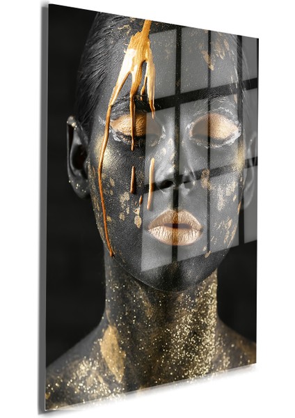 Creative Fashion 3d Dekoratif Baskı Cam Tablo 01 fiyatları