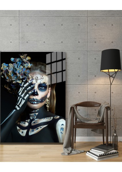Creative Fashion 3d Dekoratif Baskı Cam Tablo 01 modelleri