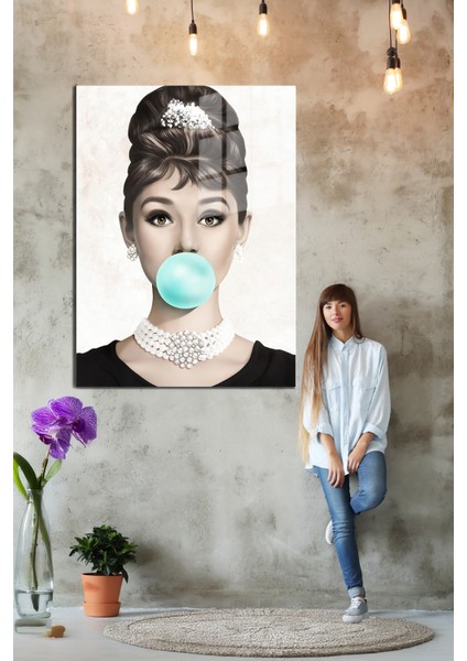 Creative Fashion 3d Dekoratif Baskı Cam Tablo 01 indirimleri
