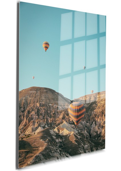 Doğa, Manzara 3d Dekoratif Bask Cam Tablo 11