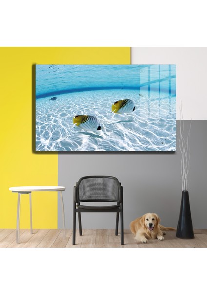 Doğa, Manzara 3d Dekoratif Baskı Yatay Cam Tablo 01 fiyatları