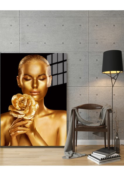 Creative Fashion 3d Dekoratif Baskı Cam Tablo 01 modelleri