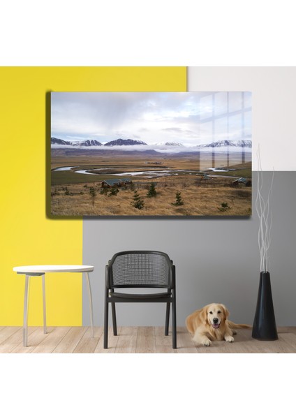 Doğa, Manzara 3d Dekoratif Baskı Yatay Cam Tablo 01 fiyatları