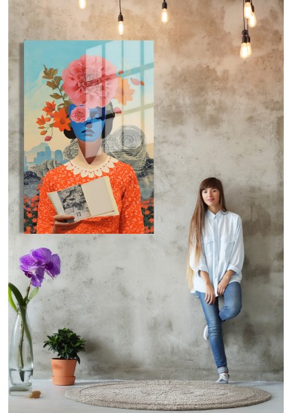 Popart Digital Sanatlar,3d Dekoratif Baskı Cam Tablo 23 indirimleri