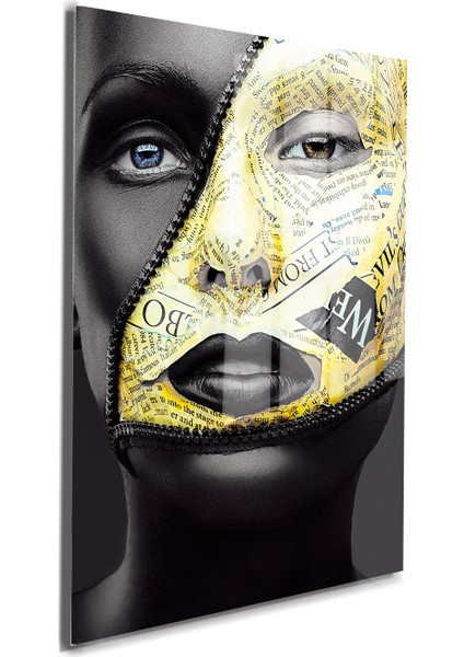 Creative Fashion 3d Dekoratif Baskı Cam Tablo 01 fiyatları