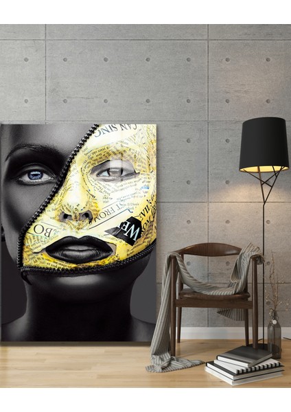 Creative Fashion 3d Dekoratif Baskı Cam Tablo 01 modelleri