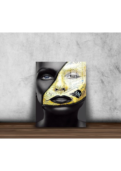 Creative Fashion 3d Dekoratif Baskı Cam Tablo 01 fırsatları