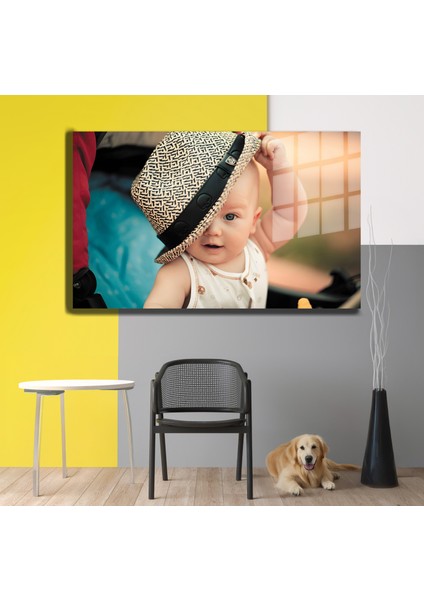 Creative Fashion 3d Dekoratif Baskı Yatay Cam Tablo 01 fırsatları