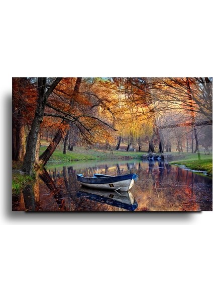 Göl Manzarası Cam Tablo | Hediyelik, Dekoratif, Ofis, Mutfak modelleri