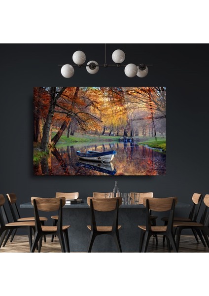 Göl Manzarası Cam Tablo | Hediyelik, Dekoratif, Ofis, Mutfak indirimleri