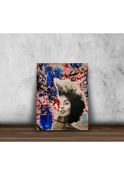 Popart Digital Sanatlar,3d Dekoratif Baskı Cam Tablo 108