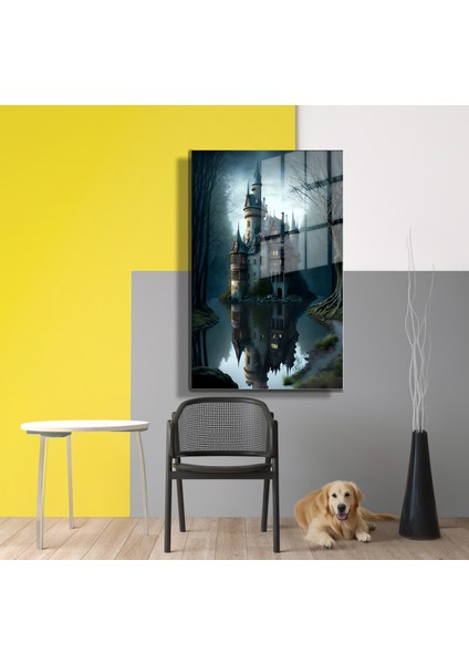 Doğa, Manzara 3d Dekoratif Bask Cam Tablo 73