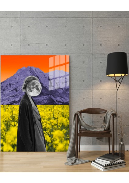 Popart Digital Sanatlar,3d Dekoratif Baskı Cam Tablo 68