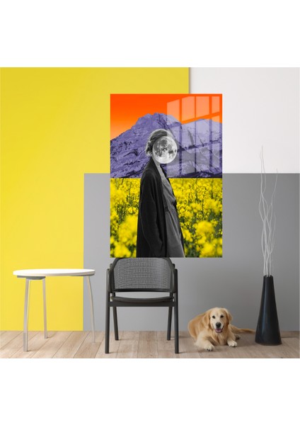 Popart Digital Sanatlar,3d Dekoratif Baskı Cam Tablo 68