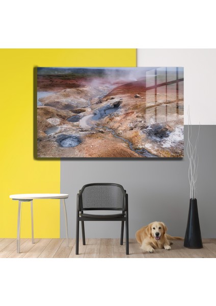 Doğa, Manzara 3d Dekoratif Baskı Yatay Cam Tablo 01 fiyatları