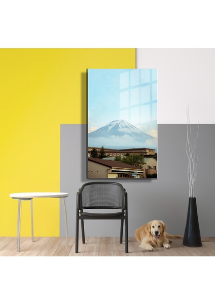 Doğa, Manzara 3d Dekoratif Bask Cam Tablo 111