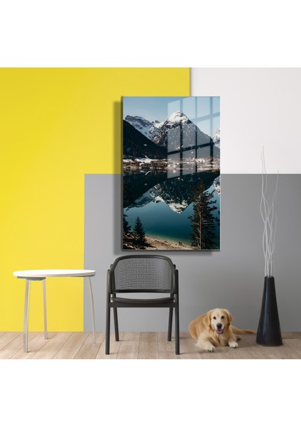 Doğa, Manzara 3d Dekoratif Bask Cam Tablo 103